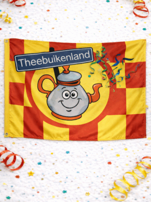 Theebuikenland Vlag (70 x 100 cm)
