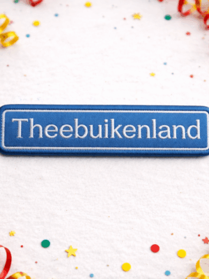 Strijkembleem - Plaatsnaambord