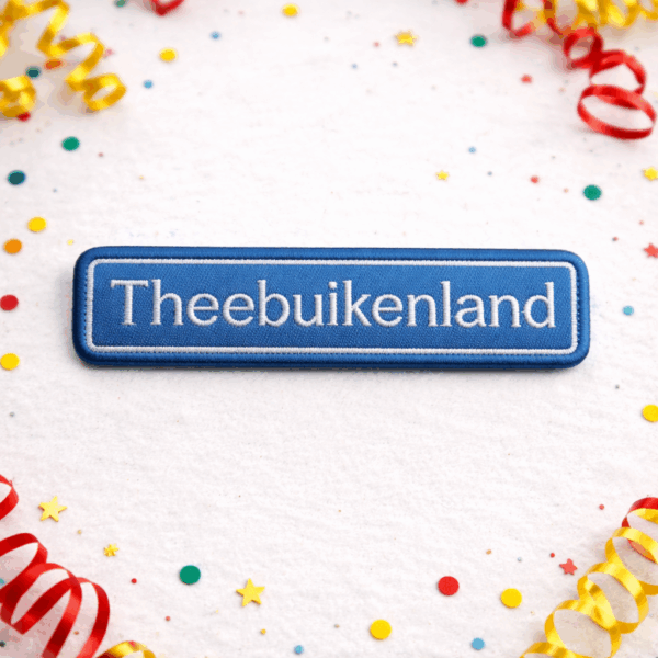 Strijkembleem - Plaatsnaambord